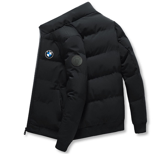 bmw汽车F1赛车工作服外套秋冬季加厚保暖宝马联名工装男休闲棉服