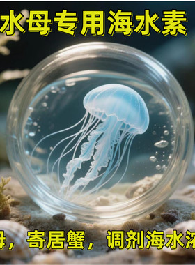 水母专用海水盐寄居蟹海星调试