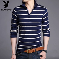 Playboy, тонкий лонгслив, базовая футболка polo, облегающий крой
