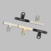 原创手机垫片超薄手机挂绳夹片金属指环手机挂扣手机链垫片小挂件