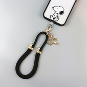 手机挂绳手腕带挂饰女款 手机链卡通垫片手机壳挂链高级手机绳可调