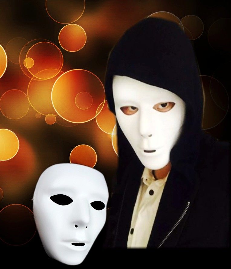 成人面具鬼步舞街舞面具 圣诞节假面舞客面具 万圣节男女白面具,模玩/动漫/周边/娃圈三坑/桌游,面具/头套,淘宝优惠券,粉丝福利购,淘宝优惠卷