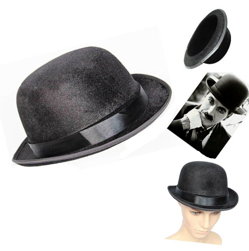 装扮成人帽儿童帽 魔术师礼帽 礼帽爵士帽 卓别林帽子圆顶礼帽,模玩/动漫/周边/娃圈三坑/桌游,聚会装饰帽子,淘宝优惠券,粉丝福利购,淘宝优惠卷