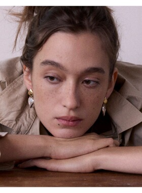 Bolero Shop原创设计高级感爱心吊坠耳环新款26爆款耳饰925银针女