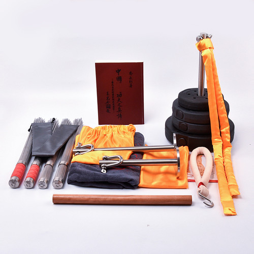 回春铁裆易筋帝王实心吊杆拍打棒