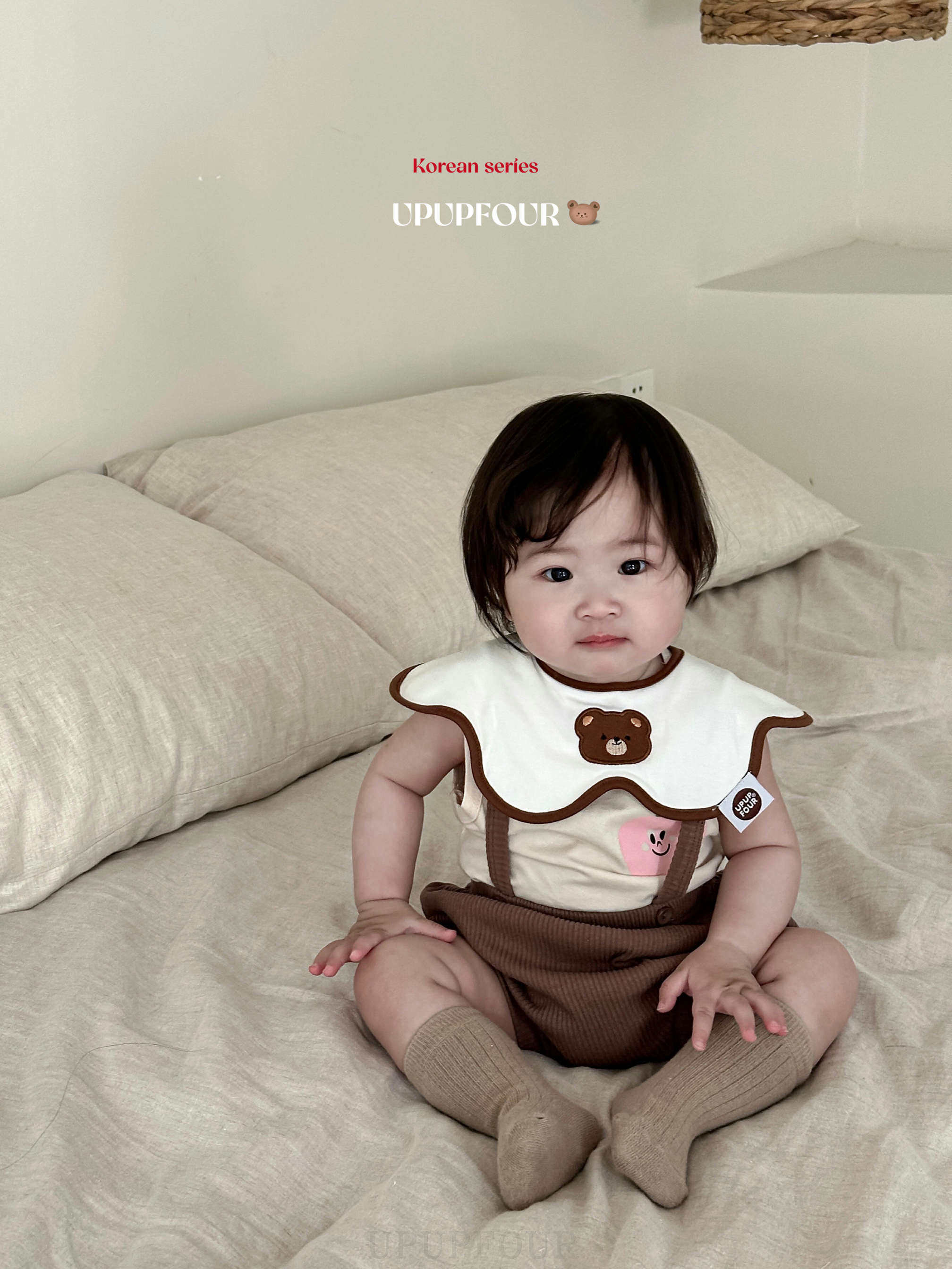 upupfour出口品质韩系ins高颜值纯棉婴儿宝宝口水巾围兜吃饭围兜,婴童用品,口水巾,淘宝优惠券,粉丝福利购,淘宝优惠卷