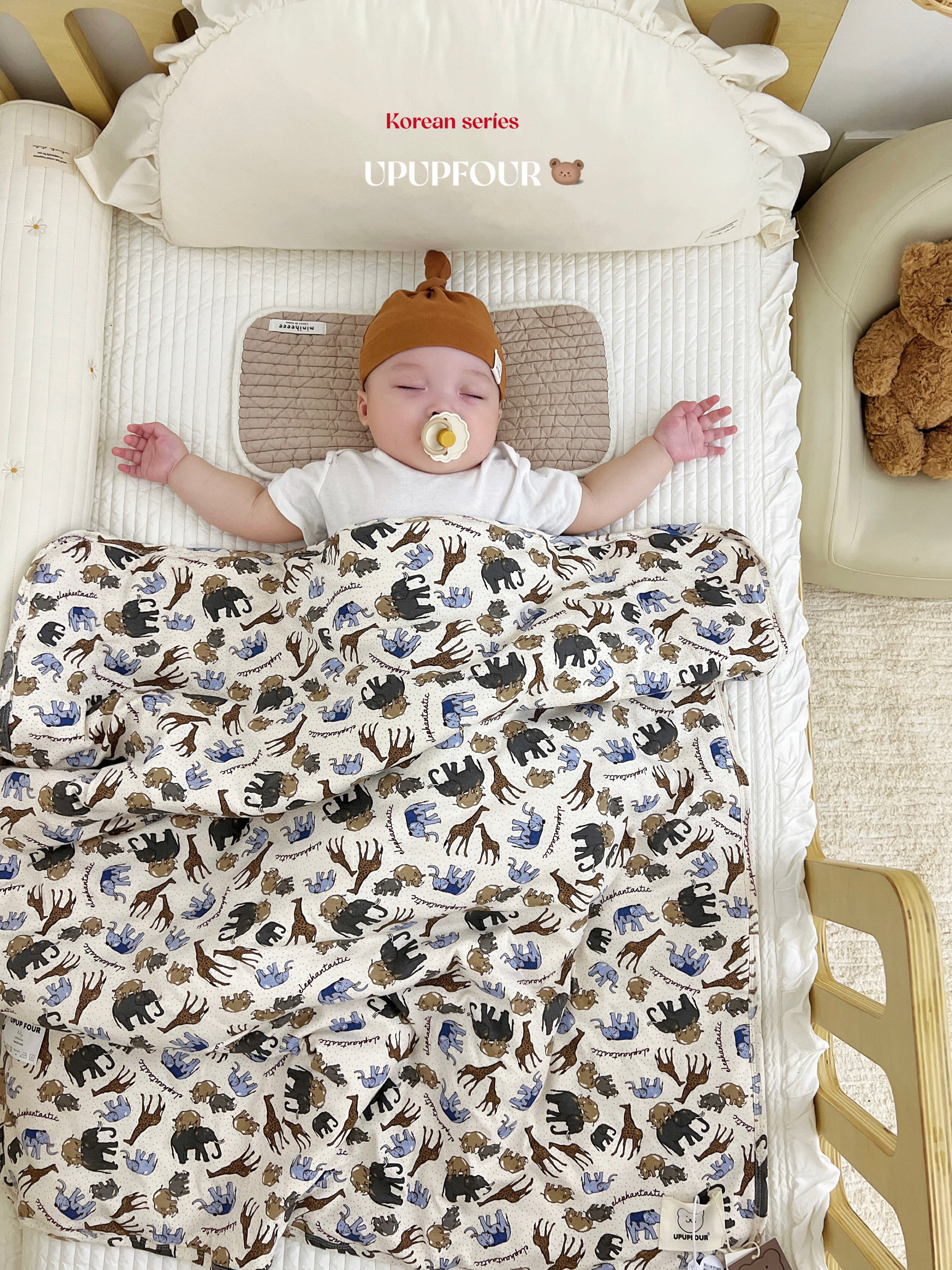 upupfour出口品质婴儿纯棉加厚夹棉抱被宝宝外出抱毯新生儿包被,婴童用品,婴童毛毯/盖毯,淘宝优惠券,粉丝福利购,淘宝优惠卷