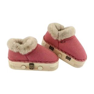 艾灸鞋实木艾灸热敷靴暖脚保暖鞋加热鞋热敷 男女通用足底艾灸鞋