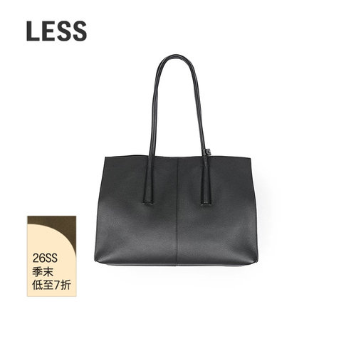 LESS牛皮革单肩手提包