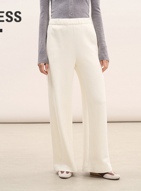 【商场同款/0压系列】LESS2026春新款通勤休闲直筒卫裤2Q1E16390