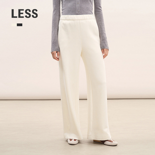 通勤休闲直筒卫裤 LESS2026春新款 0压系列 2Q1E16390 商场同款