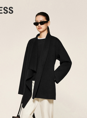 LESS春秋叠穿紧身两件套女薄款圆领撞色长袖T恤套装女2O8H24370