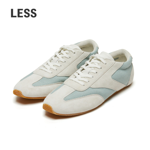 3O4M14320 百搭舒适低帮运动鞋 LESS休闲简约运动德训鞋 女复古板鞋
