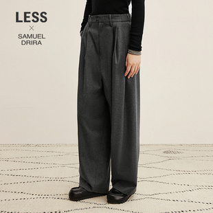 商场同款 裤 SAMUEL系列 通勤直筒西装 2PBE17160 LESS2025冬新款