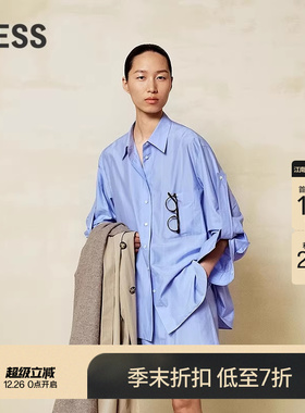 【商场同款/0压系列】LESS2025年秋新款休闲直筒短裤女2P7E17650