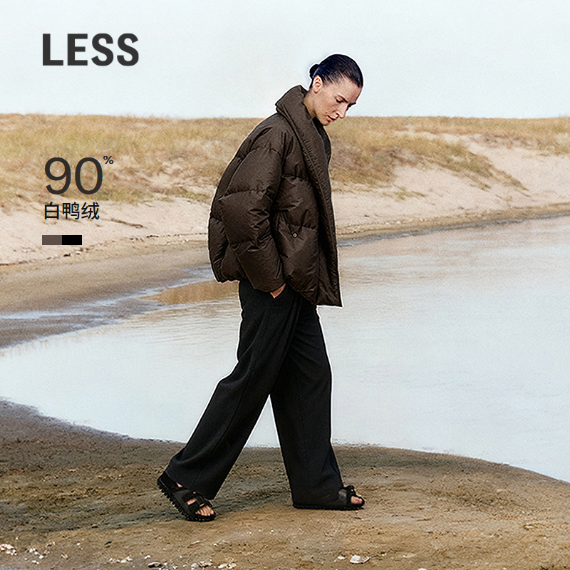 LESS新中式白鸭绒羽绒服