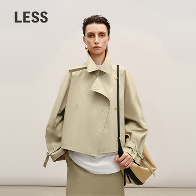 LESS工装插肩袖短款夹克