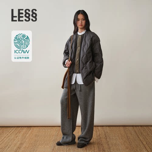LESS冬牦牛绒休闲长裤