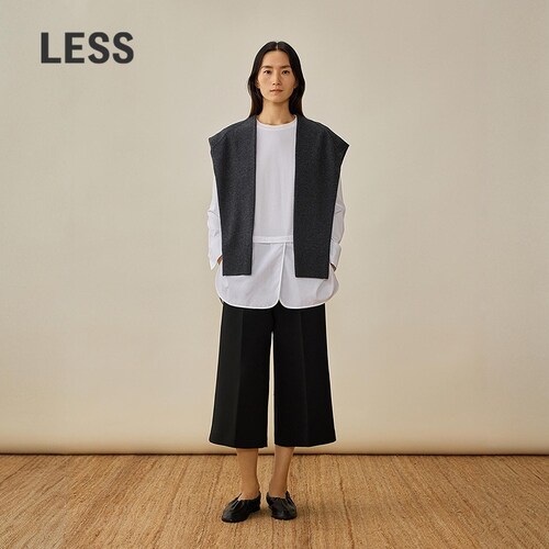 LESS披肩含羊绒围巾女
