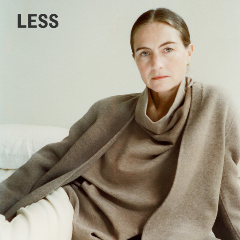 【0压系列】LESS冬季睡袍式毛呢外套女无领羊毛毛呢大衣2O0810210