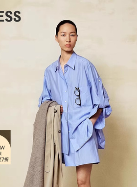 【商场同款/0压系列】LESS2025年秋新款休闲直筒短裤女2P7E17650