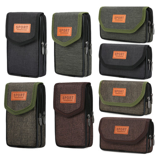 休闲便捷男女通用手拿斜挎手机包