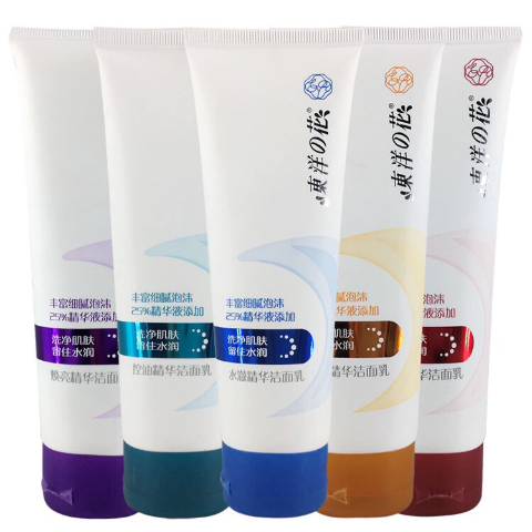 东洋之花控油水澈焕亮凝时细肤精华洁面乳泡沫卸妆细致毛孔洗面奶