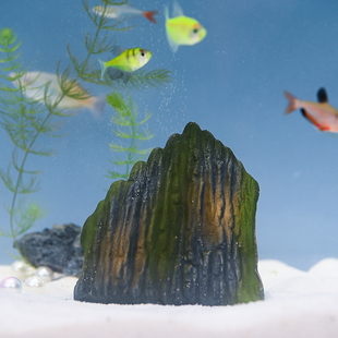 陶瓷鱼缸造景摆件假山爬宠守宫躲避屋鱼虾产卵洞迷你繁殖虾屋虾窝