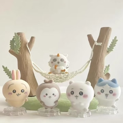 现货日本正品chiikawa吉伊卡哇植绒摆件手办盲盒乌萨奇小八第二弹