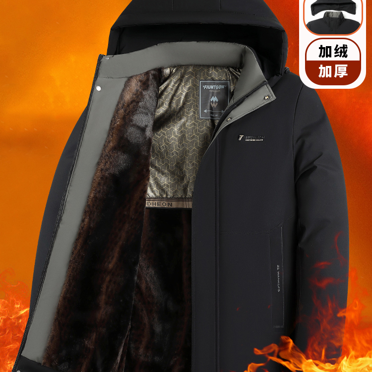 啄木鸟棉服男款2025冬季新款外套