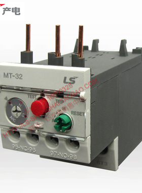 LS产电(用于MC-32a或MC-40a)热继电器 MT-32/3H, 27A、34A