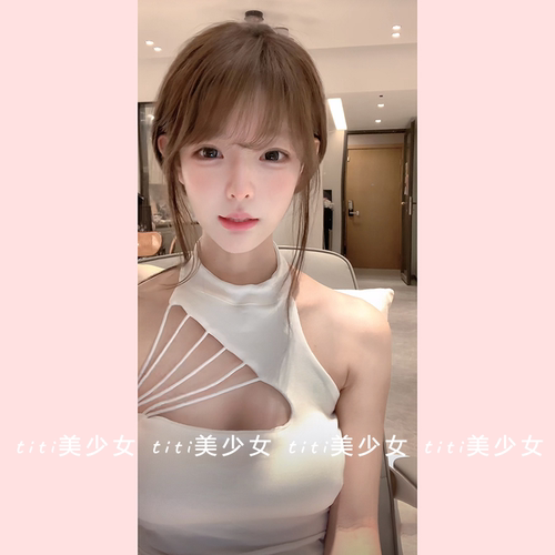 不规则纯欲风性感上衣外穿