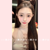 网红直播纯欲风性感镂空百搭修身 TiTi美少女 露脐打底短上衣