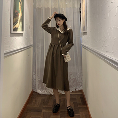 Real price sweet long sleeve lace dress