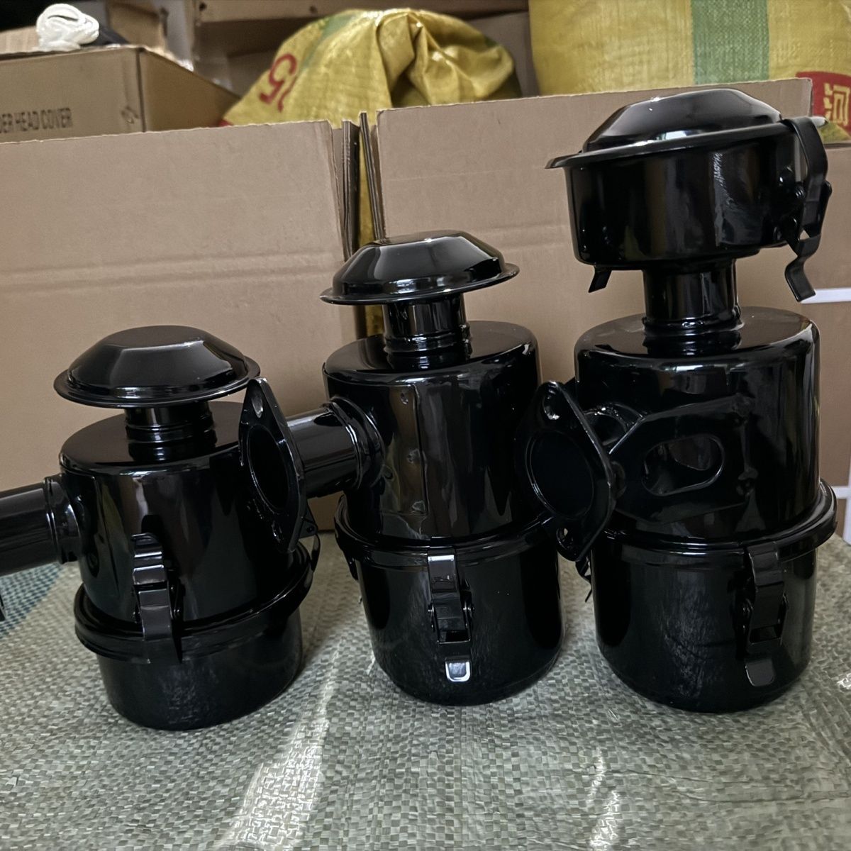 柴油机 微耕机马路切割机配件173F 178 186 188 192F进气空滤总成