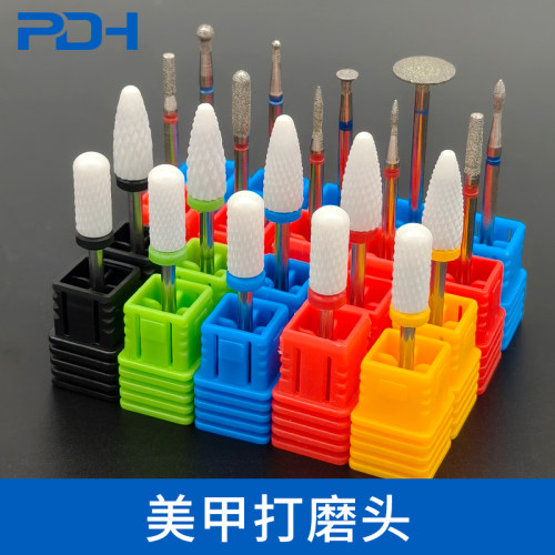 美甲工具打磨头陶瓷金刚石