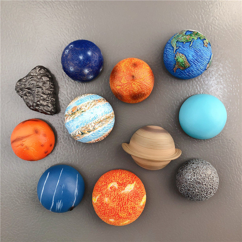 太阳系行星月球冰箱磁性
