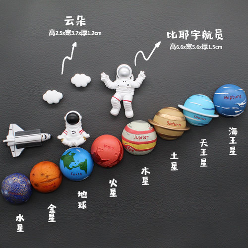 树脂地球太阳月球陨石火星水星