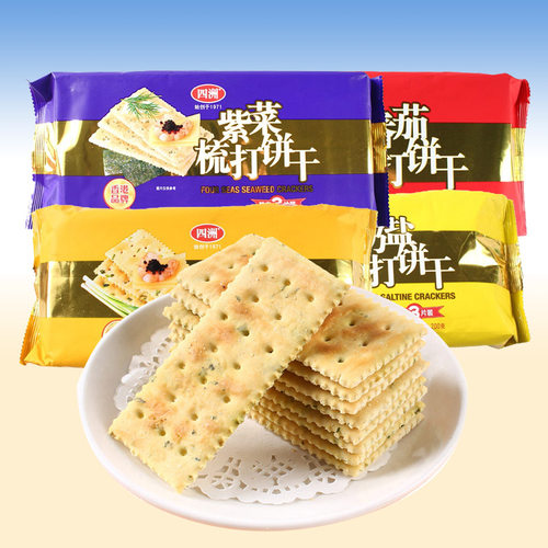 四洲梳打饼干酵母饼干