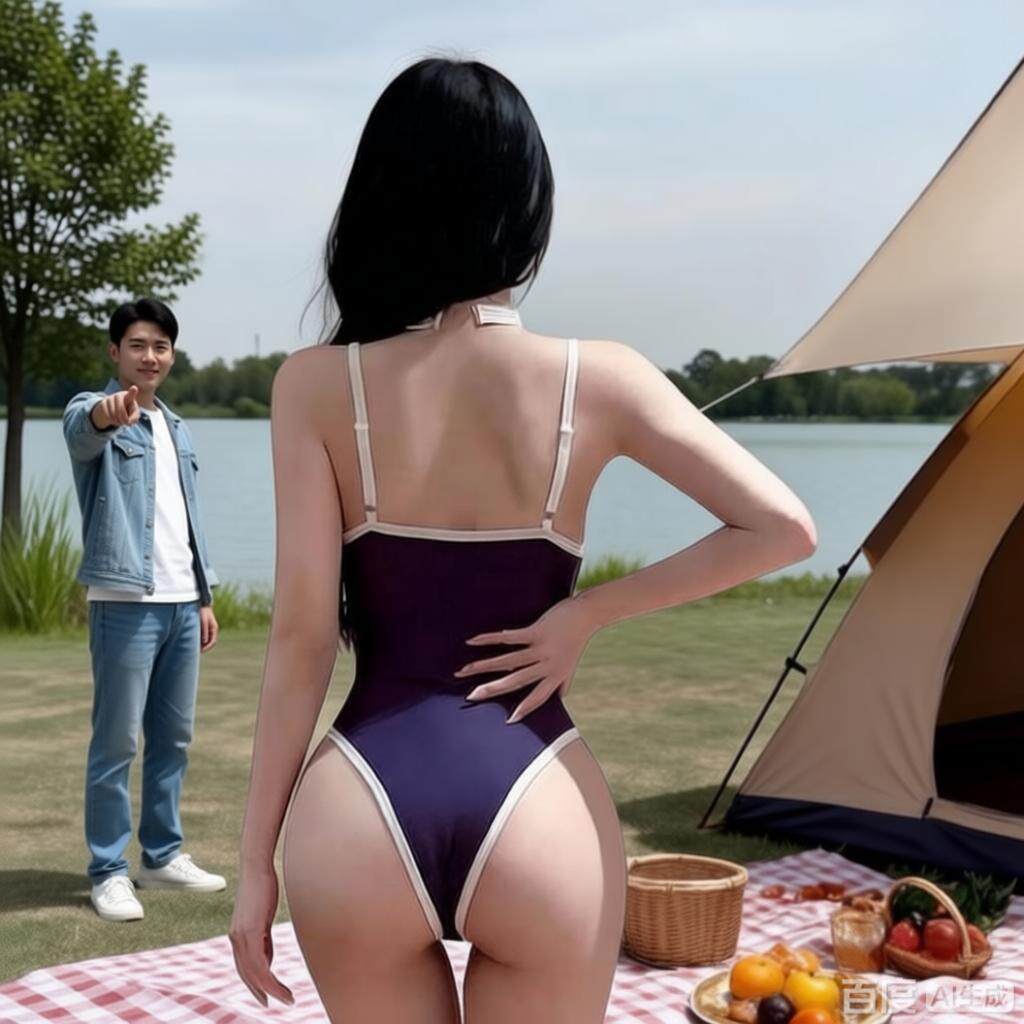 网纱透视性感透明连身吊带连体泳衣女紧身显瘦约会户外泳装