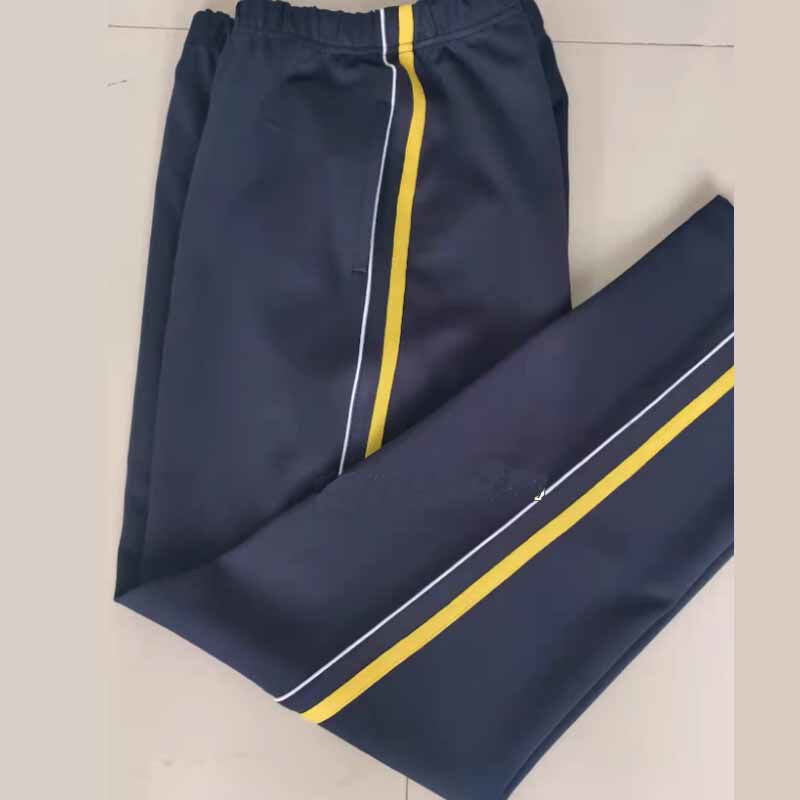 藏蓝裤前一细白后一厘米黄杠直筒中小学生校服裤秋冬款运动可定制,童装/婴儿装/亲子装,校服/园服,淘宝优惠券,粉丝福利购,淘宝优惠卷
