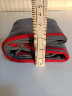 中小学生校服裤子深灰色加绒校裤大红色俩道杠全棉休闲运动裤大码