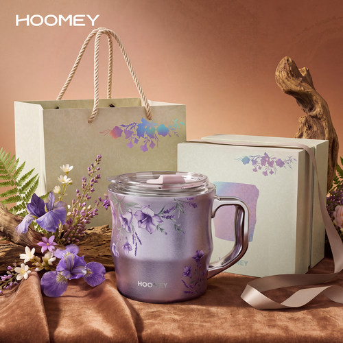 hoomey钛杯马克杯送妈妈长辈礼物