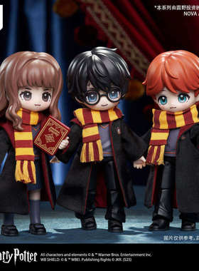 正版哈利·波特与魔法石Q版BJD盲盒可动人偶 MJD布衣系列潮玩手办