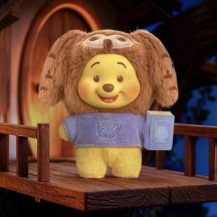 正版TOPTOY小熊维尼动物童话书盲盒毛绒搪胶挂件公仔手办可爱礼物