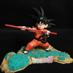 七龙珠孙悟空贝吉塔底座岩浆地台手办百搭兵人石头场景模型配件