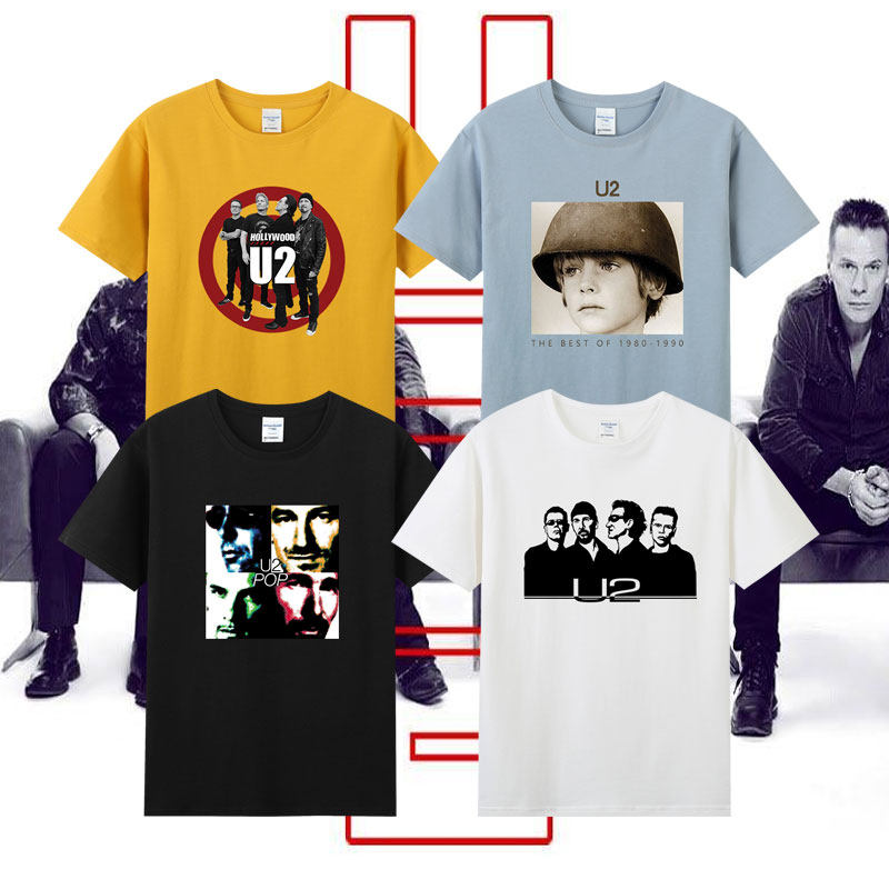 U2摇滚乐队T恤音乐周边夏季新款短袖学生流行港风男女情侣装潮牌怎么样,好用不?