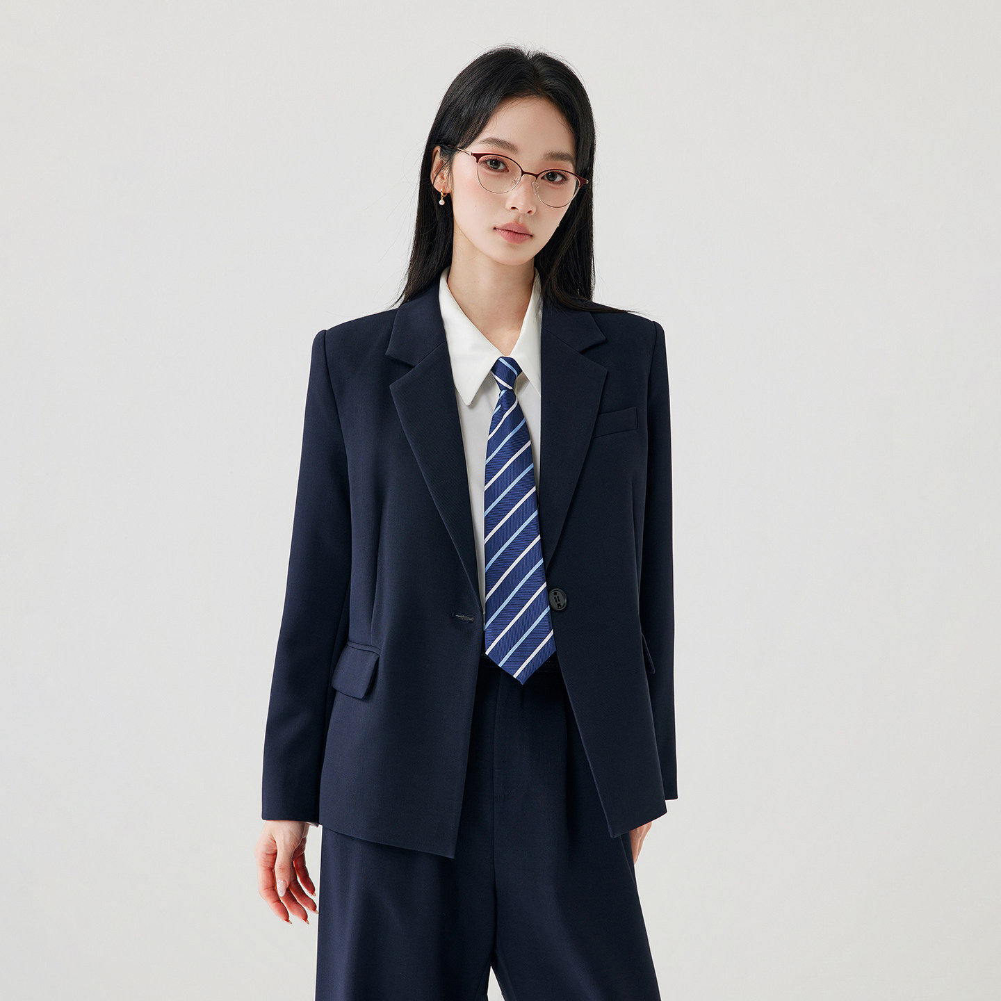 职场穿搭大学生面试职业装女套装