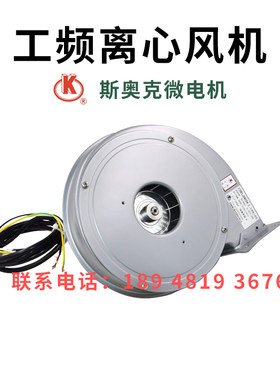 斯奥克微电机工频离心风机170FLJ2NYD4-3 170FLJ2NYD4-1气模鼓风