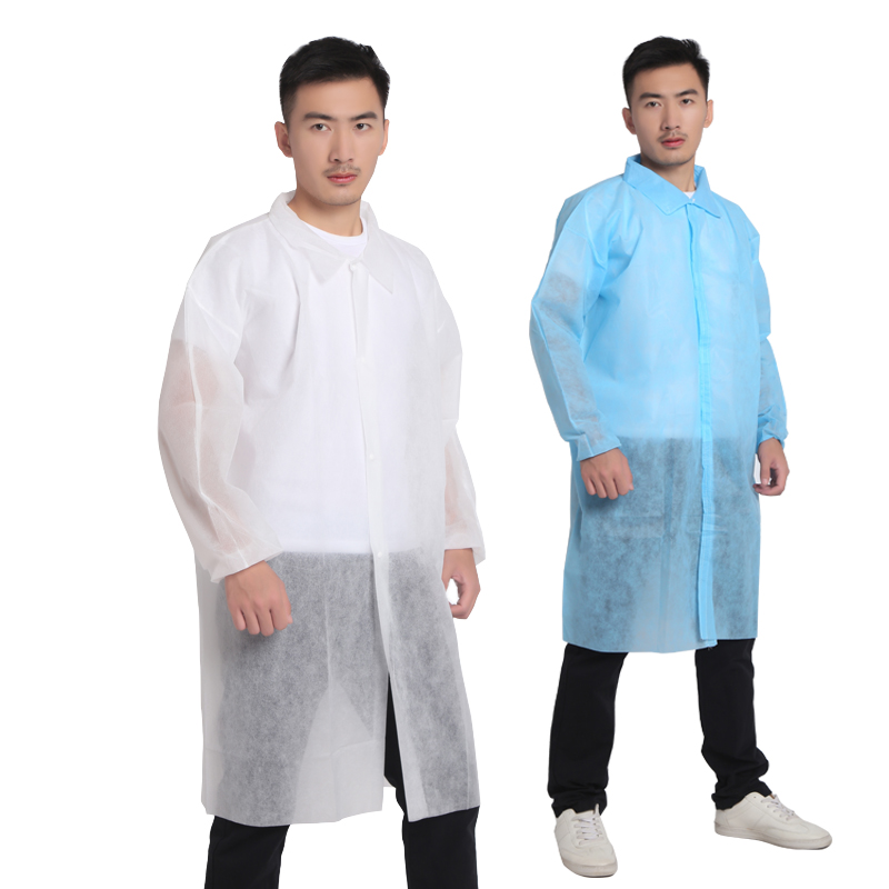 一次性工作服实验室参观服